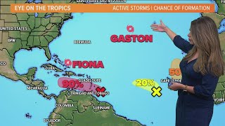 Hurricane tracker: Hurricane Fiona and the latest on other potential storms