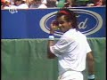 Tennis Snippet - Yannick Noah vs Gilad Bloom - Australian Open 1990 3R