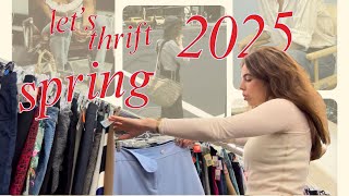 thrift with me + thrift haul at the end!!