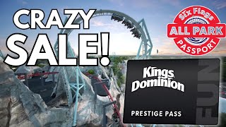Insane DISCOUNT on 2026 Season Passes! Six Flags Limited Time Offer