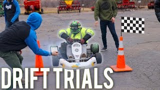 What happens when you put drift sleeves on a shifter kart?