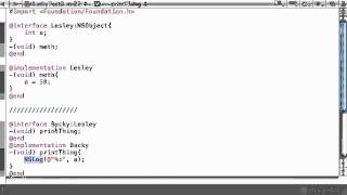 Objective C Programming Tutorial 29 My Mom YouTube