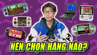 Tìm Retro Handheld thì nên chọn HÃNG nào? Hướng dẫn chọn mua máy chơi game