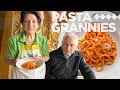 Maria makes spaghetti 'alla chitarra' with lamb sauce | Pasta Grannies