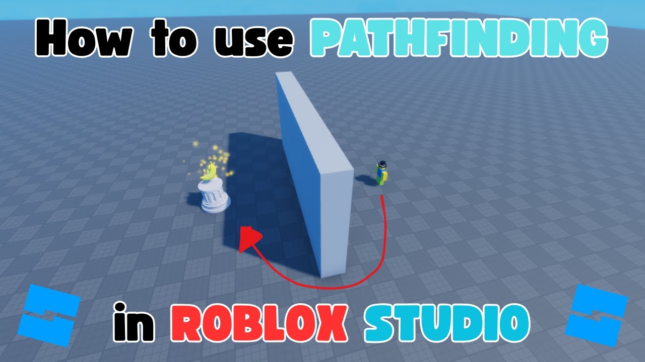 How To Use Pathfinding In Roblox Studio Youtube