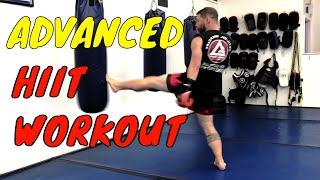 Advanced Heavy Bag Workout - HIIT for Kickboxing and Muay Thai