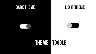 Light/dark theme toggle using HTML, CSS and Javascript with clear explanation | Toggle switch | DIY