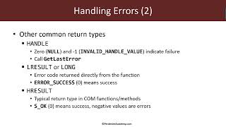 6 Module 2 Handling Errors