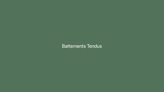 03 Battements Tendus