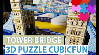 3D Puzzle Tower Bridge in London - CubicFun Puzzle