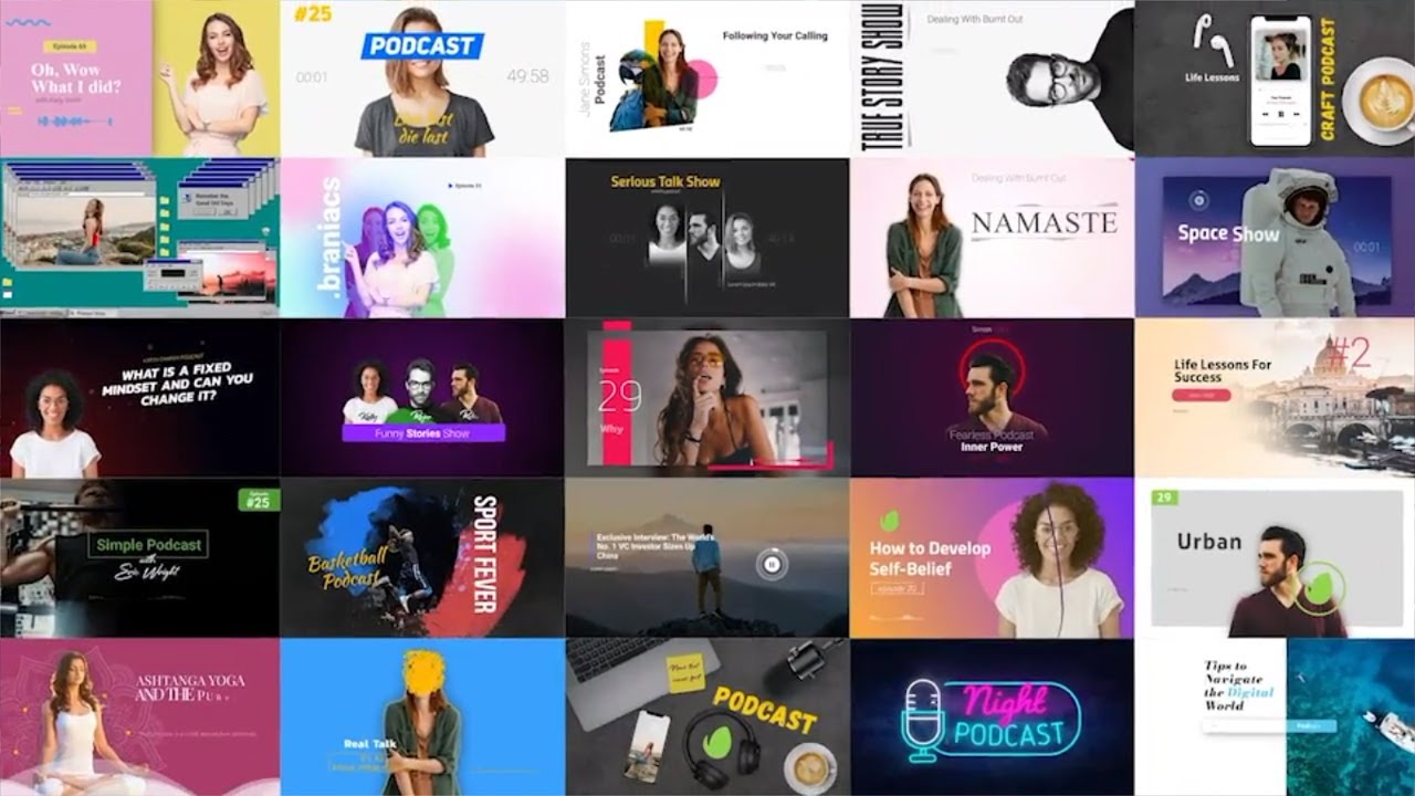 Podcast Intro Video Template Podcast Intro Video Template