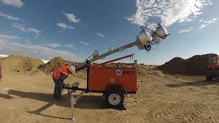 Wanco Diesel Light Tower: Set-Up