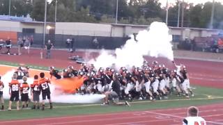 Roseville varsity football entrance