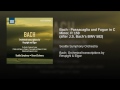 bach passacaglia and fugue in c minor p. 159 after j.s. bach s bwv 582