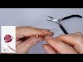 mini tutorial prong setting for undrilled diamond cut gemstones