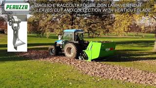 Flail Collection Mower PERUZZO multipurpose Leaves and Verticut Collection Mower