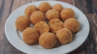 Maida Ladoo Recipe | Less Ingredients \u0026 Easy to Make | Delicious Flour Laddu Recipe | Yummy