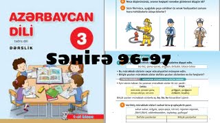 3-CÜ SİNİF AZƏRBAYCAN DİLİ SƏH 96-97 DƏRSLİK ( 1-Cİ HİSSƏ )ÖDƏNİŞLİ WHATSAPP QRUPU 051-728-95-43