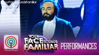 Your Face Sounds Familiar: Nyoy Volante as Luciano Pavarotti -  "La donna è mobile"