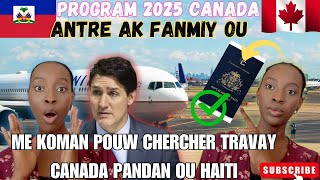 Urgent/Gratis😳Me ki kote wap Jwenn Employer kap Bay Moun/Haitian Travay Pou Antre al Travay✈️Canada