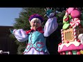 tdl ディズニー・サンタヴィレッジ・パレード2014 イベント初日初回公演