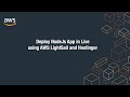 Deploy a Node.js App Live with AWS Lightsail + Nginx + PM2 + Hostinger (Step-by-Step) 🚀