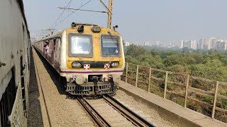 Mansarovar To Kharghar | Harbourline Railway | Mumbai Local Train