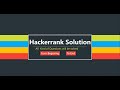 2D Array - DS Hackerrank Solution