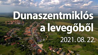 Dunaszentmiklós a levegőből