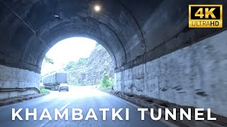 Khambatki Ghat Tunnel Drive - Maharashtra - India [4K]