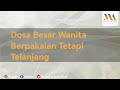 Dosa Besar Wanita Berpakaian Tetapi Telanjang - Ustadz Musyaffa' Ad Dariny Hafizahullahu