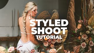 Wedding Photography Tutorial: Styled Shoot With Off Camera Flash (Godox AD200Pro)