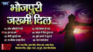 भोजपुरी जख्मी दिल | दर्द भरे गाने का सुपरहिट [Audio Jukebox] | Bhojpuri Zakhmi Dil - 2 | Sad Songs