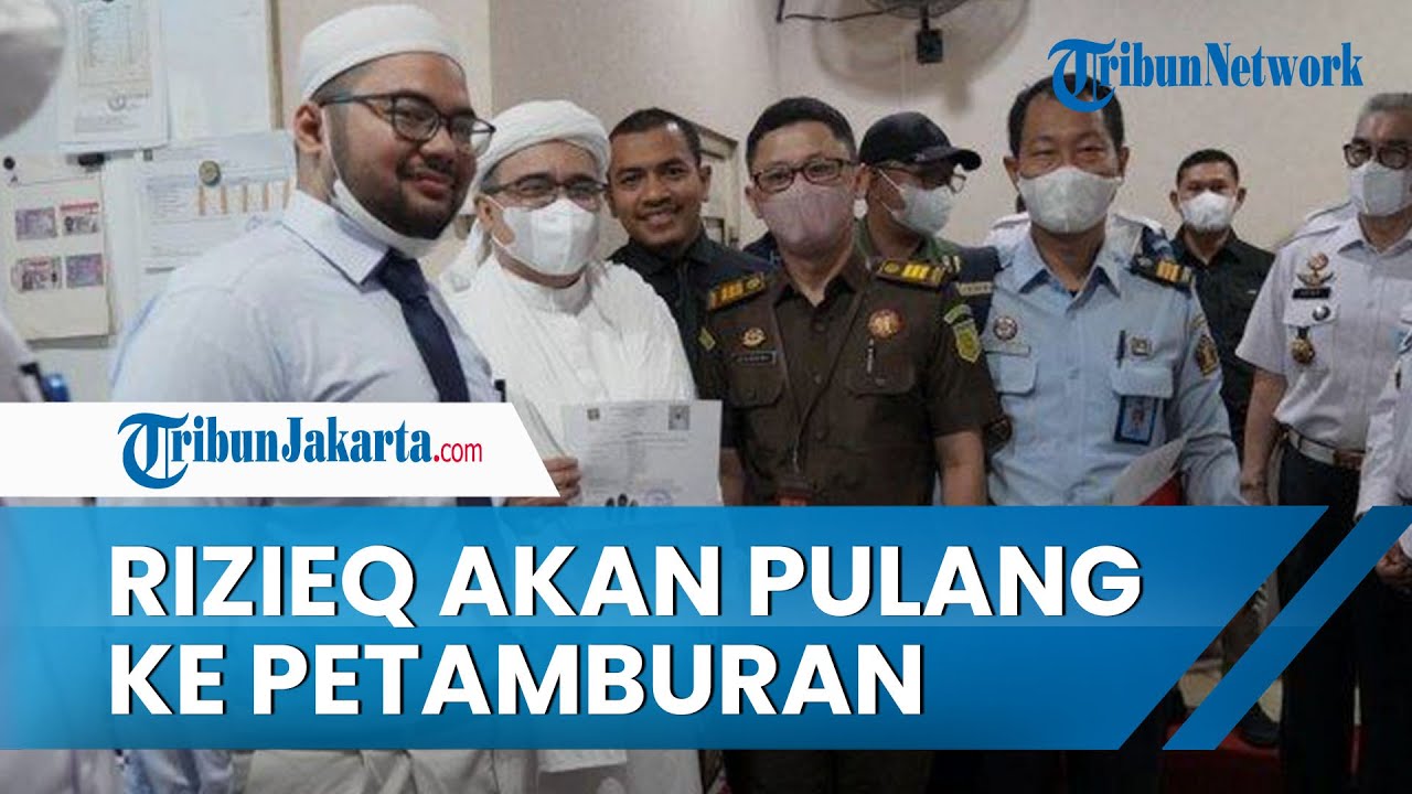 Hari Ini Pulang Ke Petamburan, Habib Rizieq Eks Imam Besar FPI Resmi ...