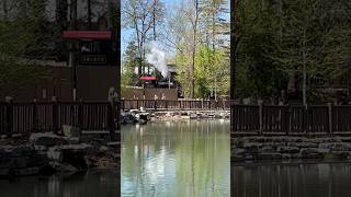 FSDL #504 passing lake Silver in summer 2024