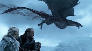 White Walkers Kill the Daenerys Dragon | Game of Thrones