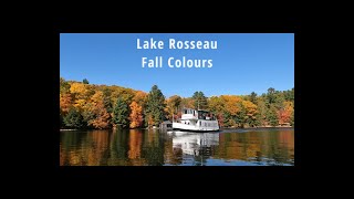 Capturing the fall colours in Muskoka