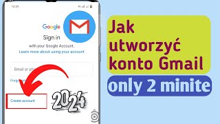 Jak utworzyć konto Gmail bez numeru telefonu (2024) Utwórz konto w Gmailu