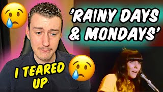 BEAUTIFUL!! | Carpenters | 'Rainy Days & Mondays' | REACTION! 😭😭