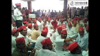 Hundreads of SP Workers Protest in Greater Noida's Dadri alleging Power Corporations Highhandedness