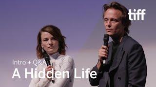 A HIDDEN LIFE Cast Q&A | TIFF 2019