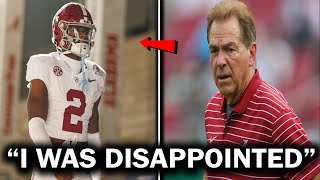 Nick Saban Just Revealed the COLD HARD TRUTH