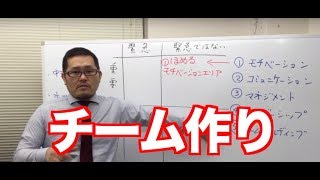 【感謝を伝えろ！】　中間管理職のためのチームビルディングについて　（川田 章文 先生）