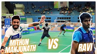 MITHUN MANJUNATH VS RAVI: INTERNATIONAL BADMINTON CHALLENGE NAGPUR 2022