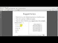 Multi Dimensional Arrays-JAVA