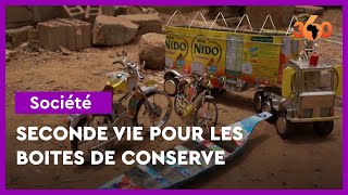 Mali: Amadou, l'artisan qui transforme les boîtes de conserve en merveilles