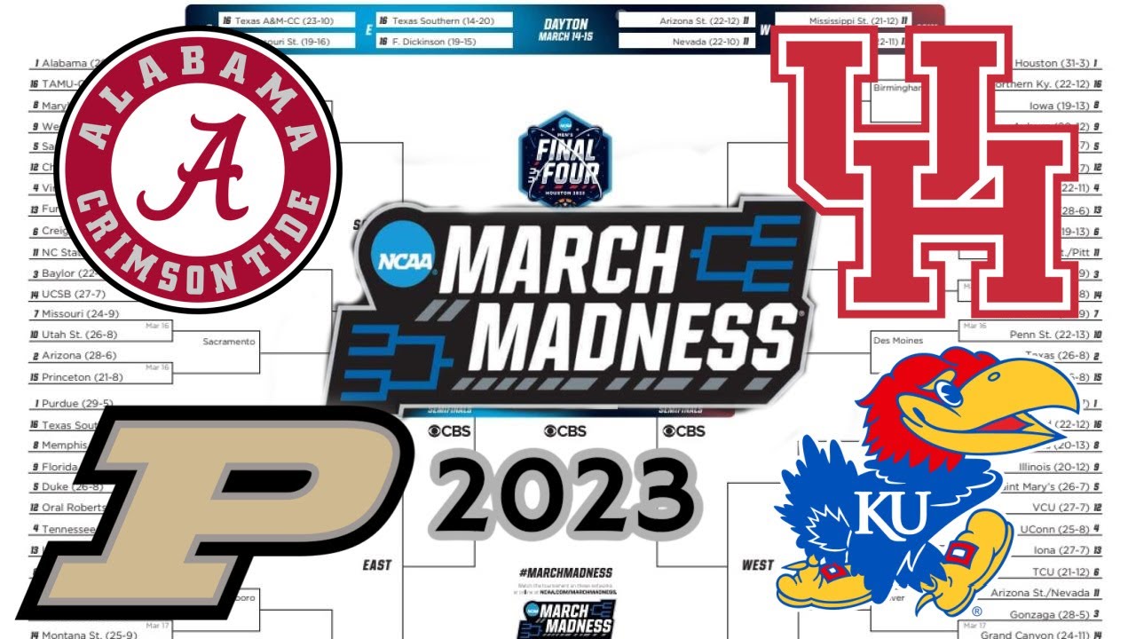 2023 NCAA TOURNAMENT BRACKET PREDICTIONS | MARCH MADNESS PREDICTIONS ...