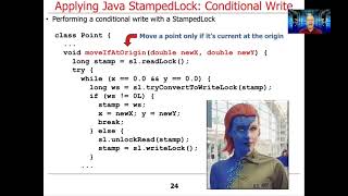 Example Application of Java StampedLock