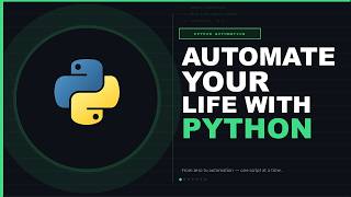 Automate your life with Python