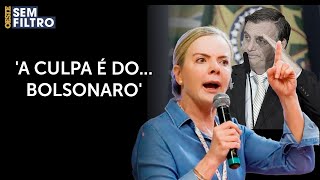 Gleisi Hoffmann culpa Bolsonaro por queimadas no Brasil